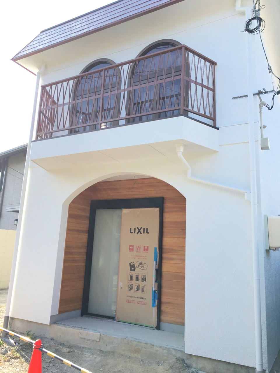 足場も取れてスッキリしました。