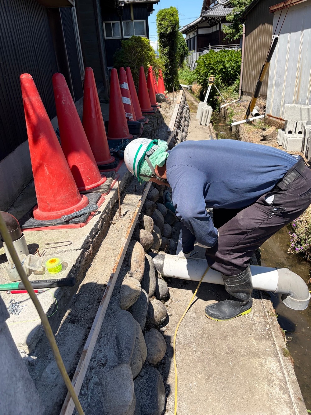ブロック塀工事 
