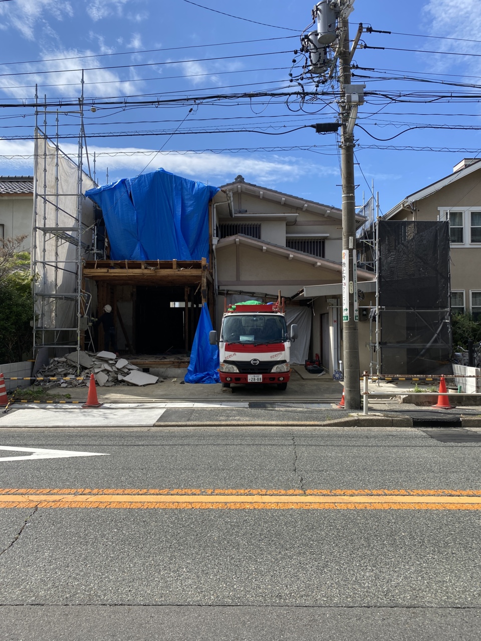 切離し順調に進んでいます（白井）