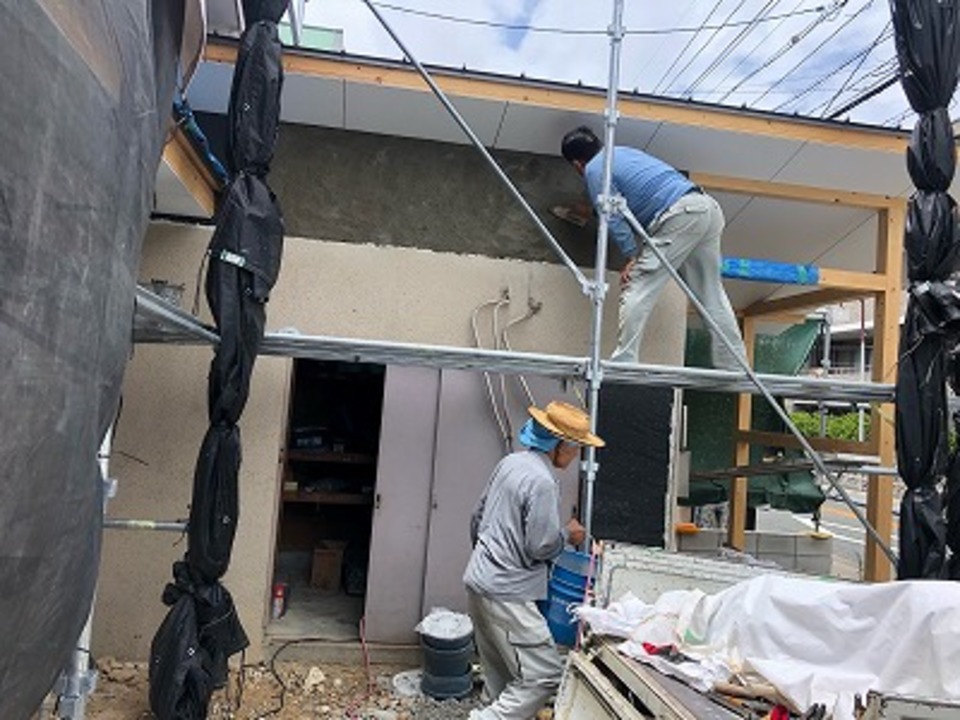 今日は安江さん親子が来てくれています（山本）