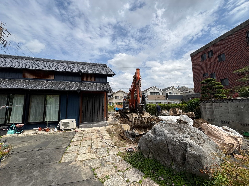 上屋解体完了しました