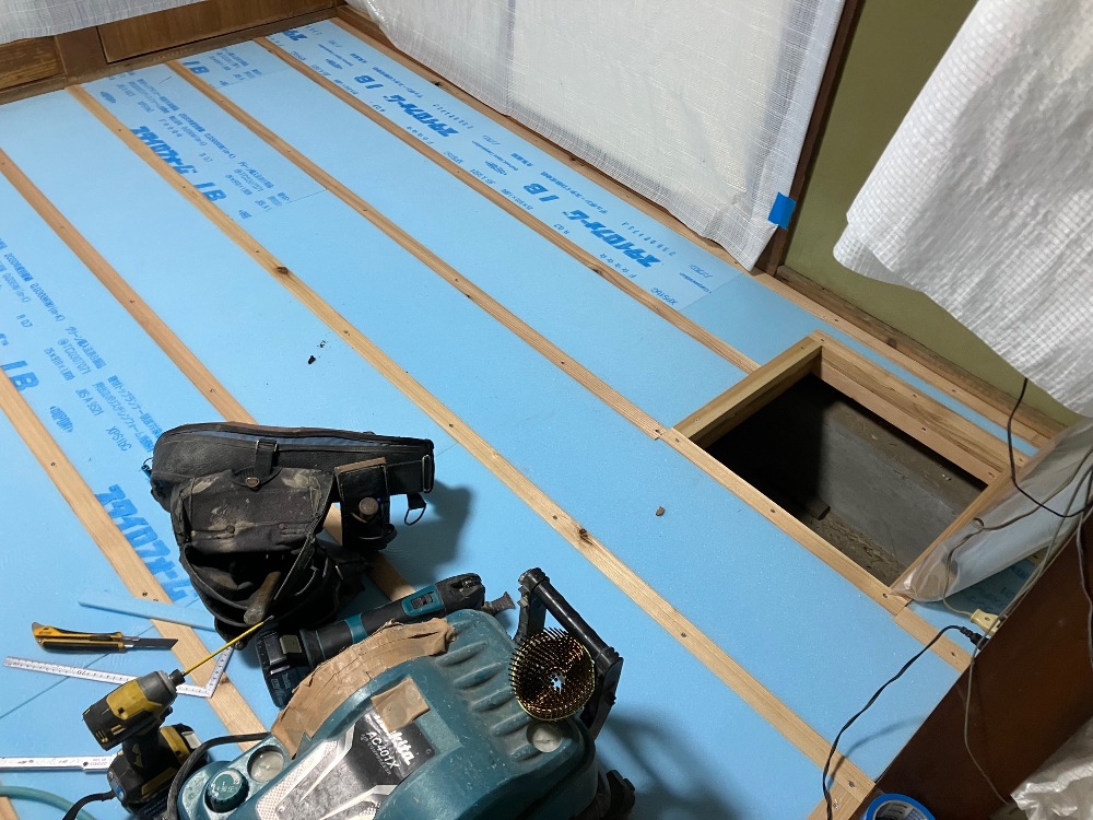 畳からフローリングへのリフォーム