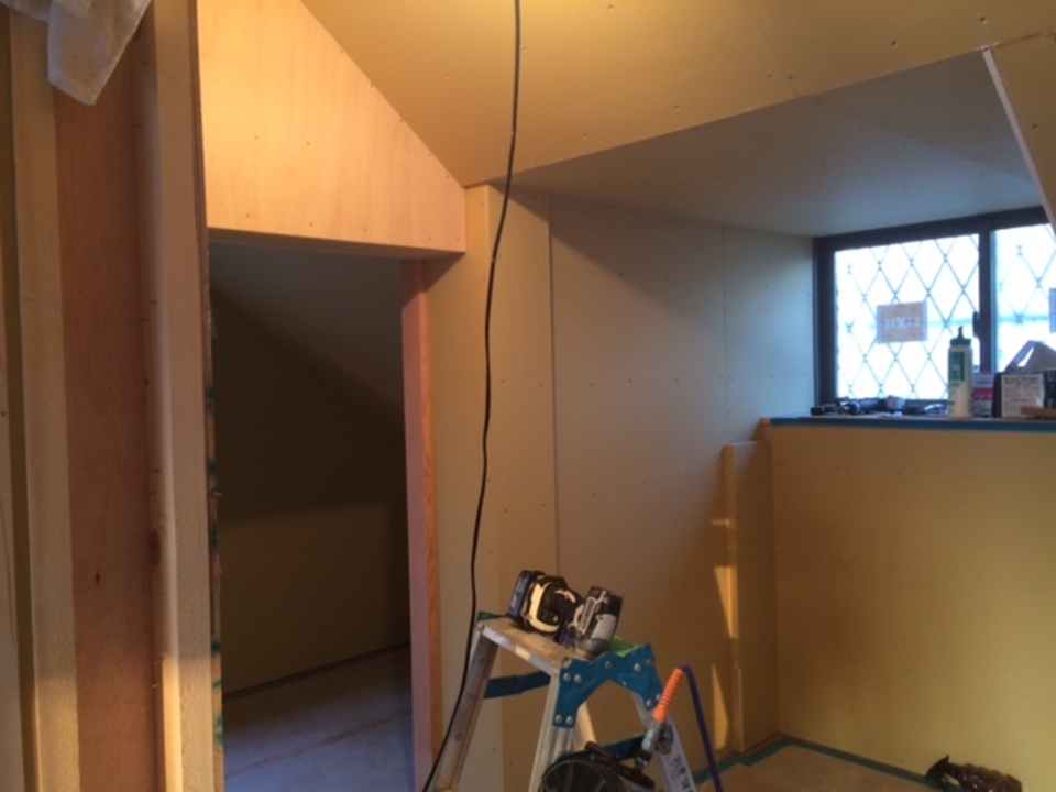 寺西です、 PB施工中です。