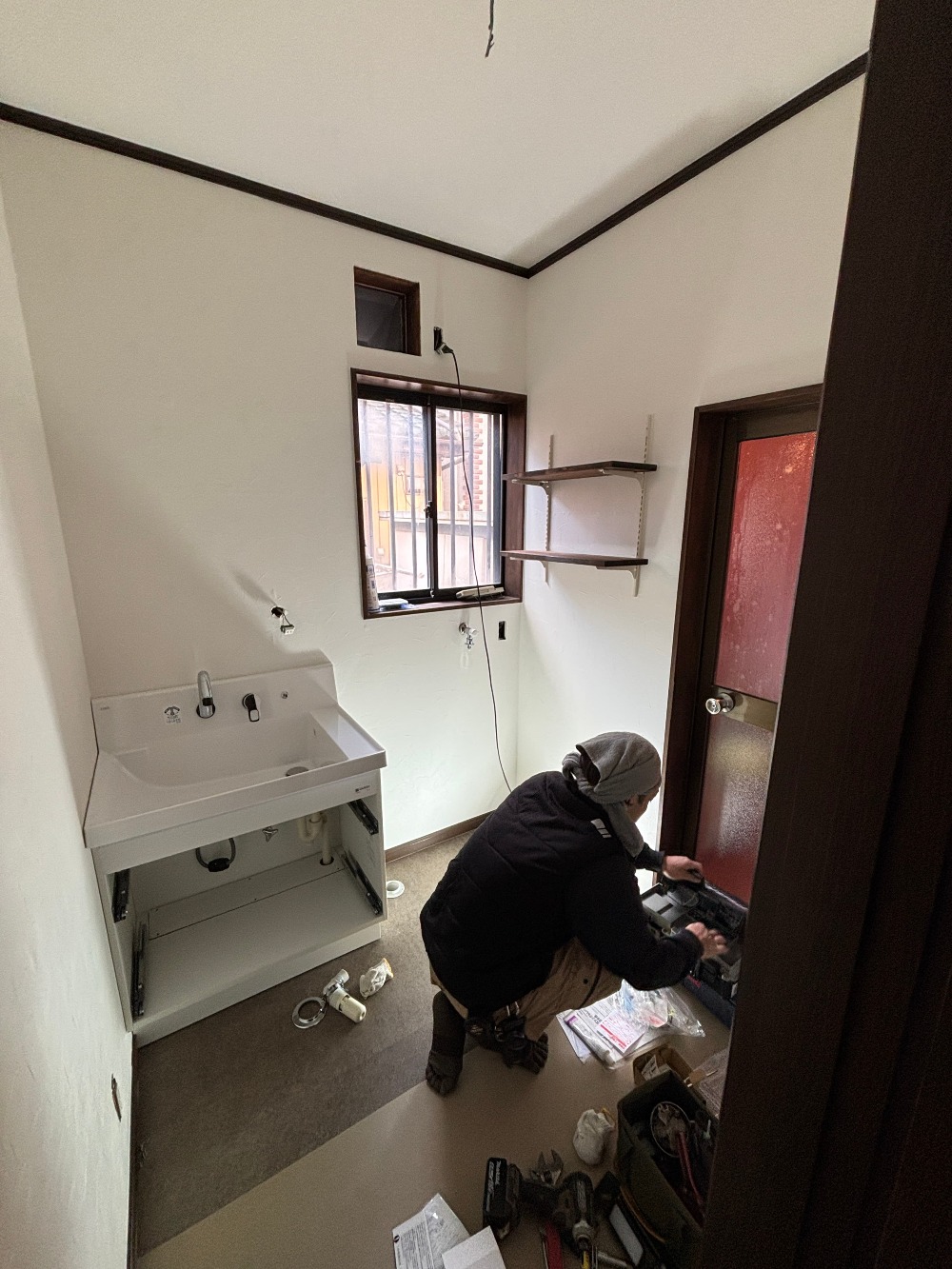 リフォーム洗面化粧台