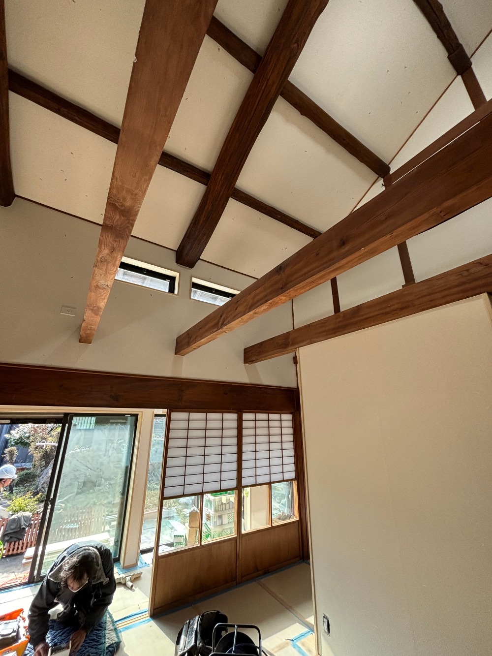 雄大な吹抜空間