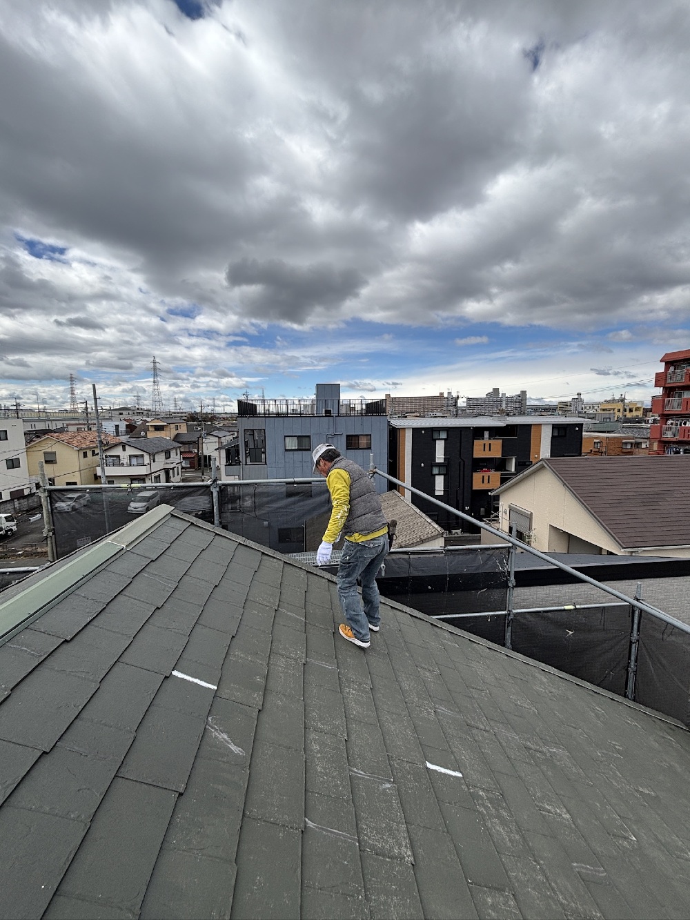 屋根の塗装