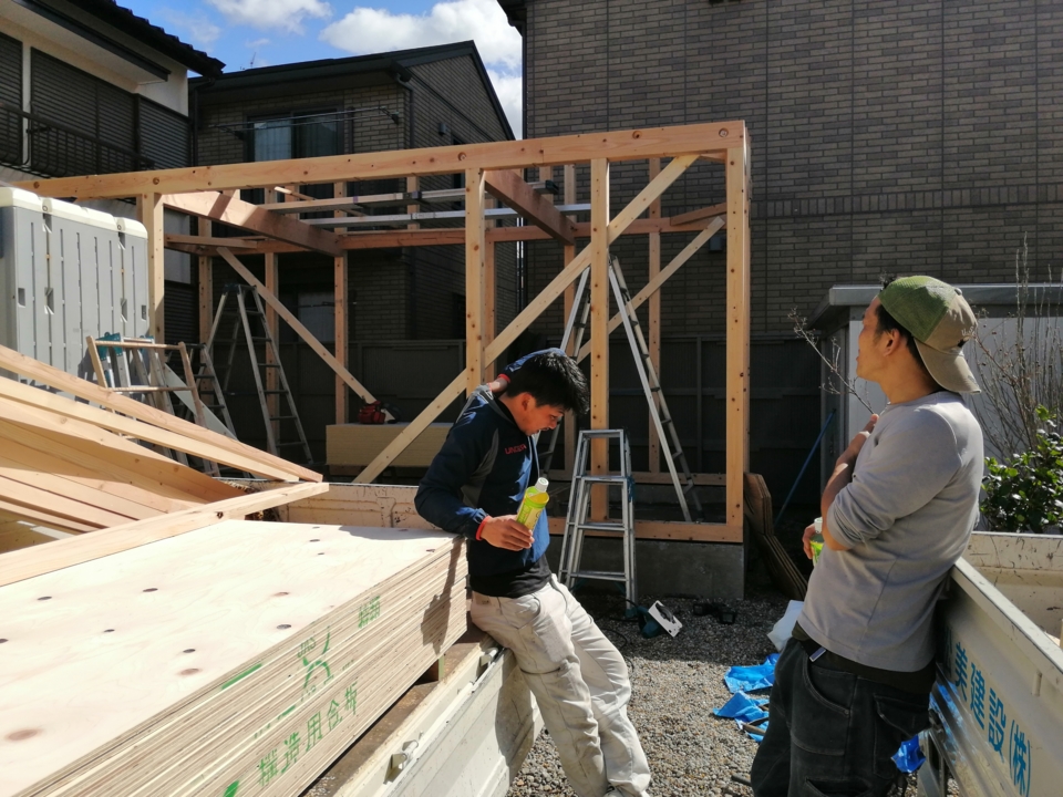 順調に組み上がりました。