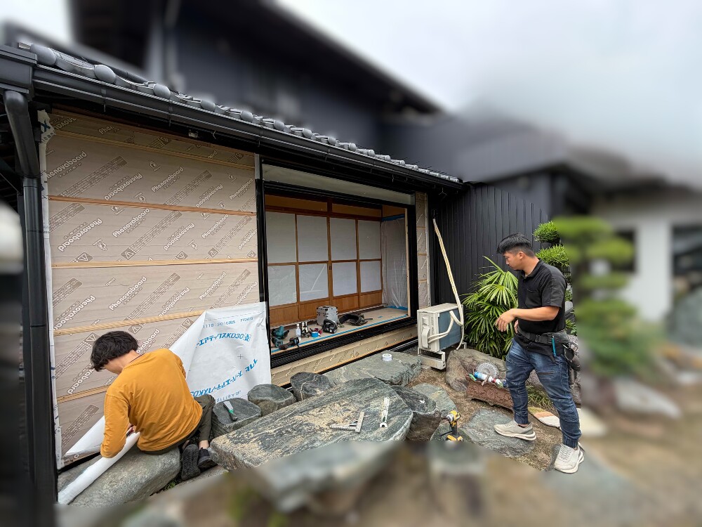 電動シャッターへの交換工事