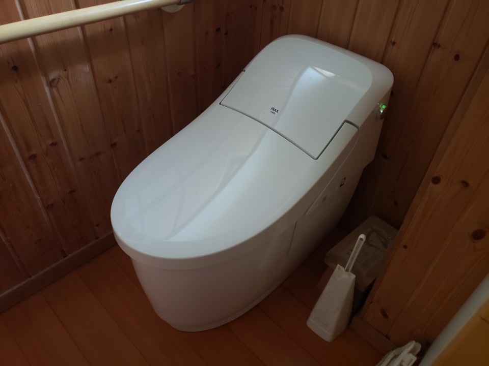 トイレも新しくなりました。