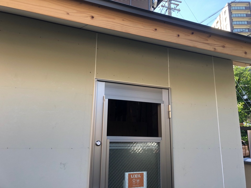 コーキング施工完了