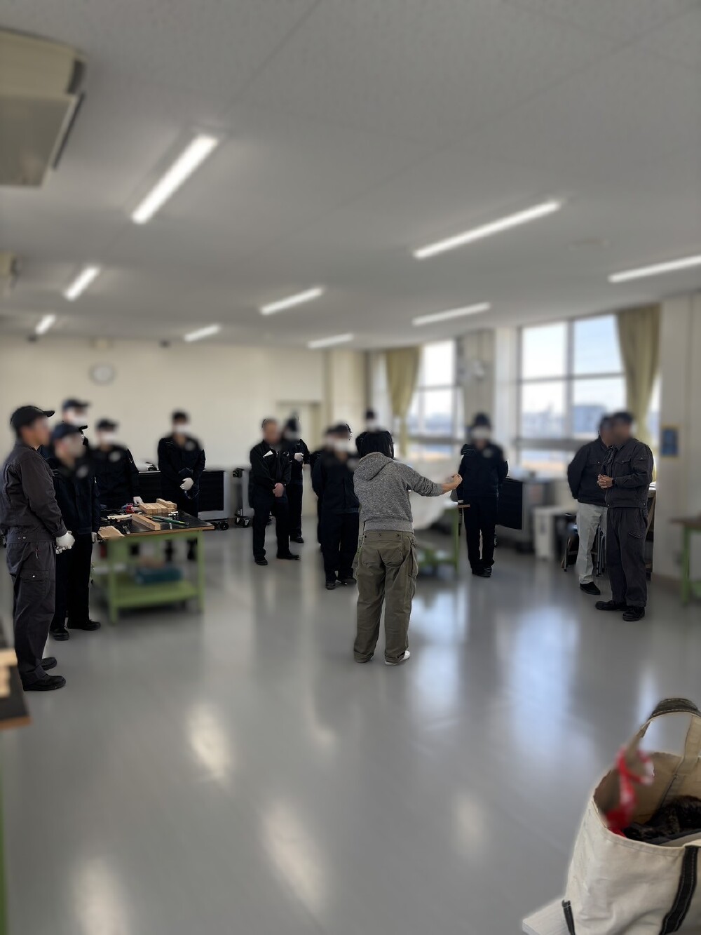 若宮高校様の生徒さんと木工ワークショップをさせていただきました。