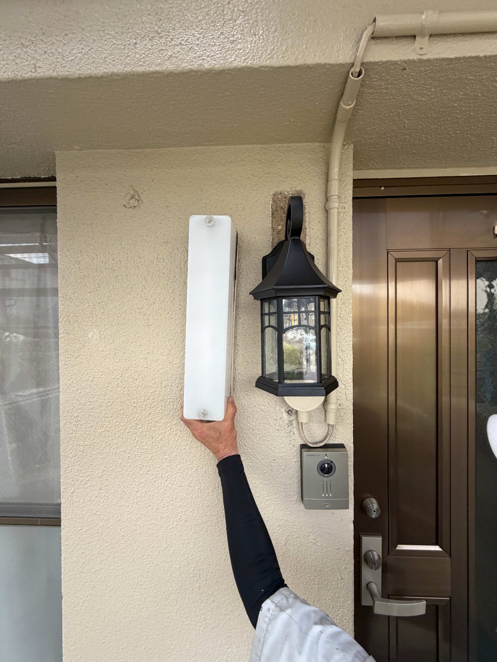 LED照明器具へ交換。