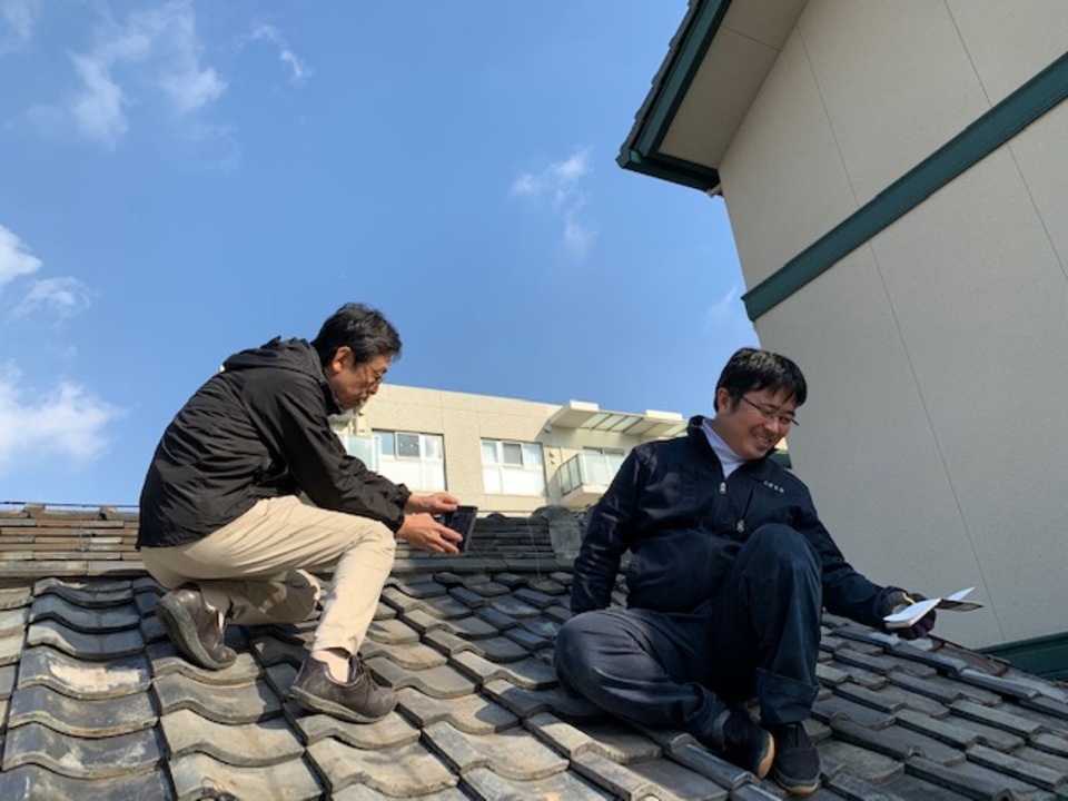 本日現場調査です。