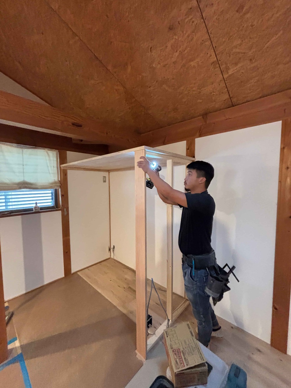 リビング吹き抜けをリフォーム