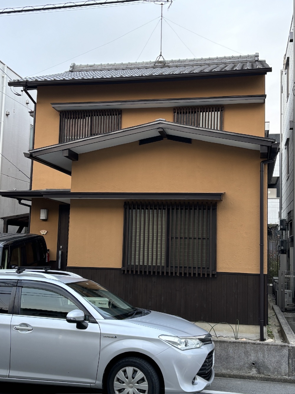 外装工事、綺麗に仕上がりました
