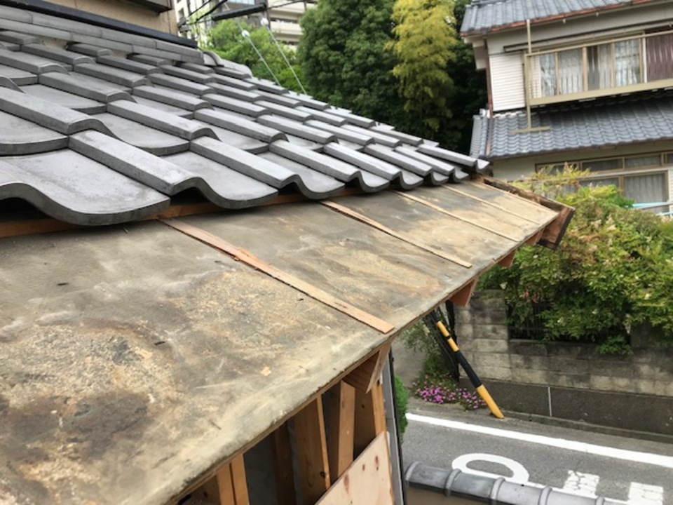 破風鼻解体
