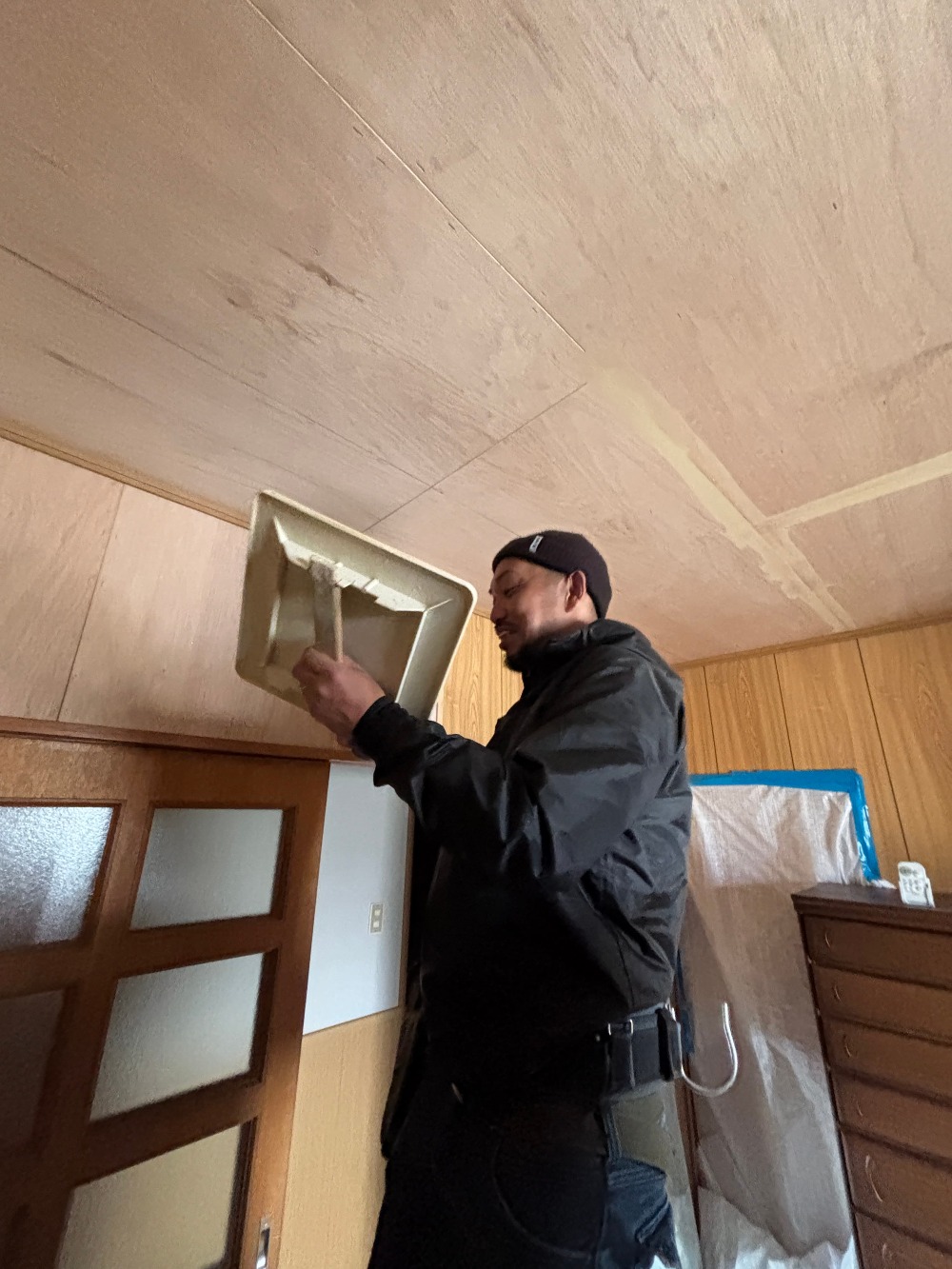 内装工事に入りました