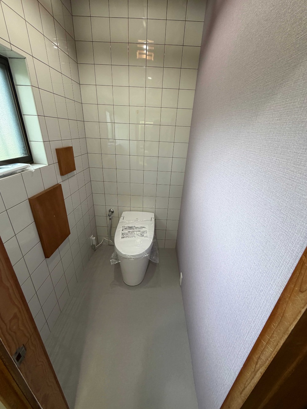タンクレストイレの取付