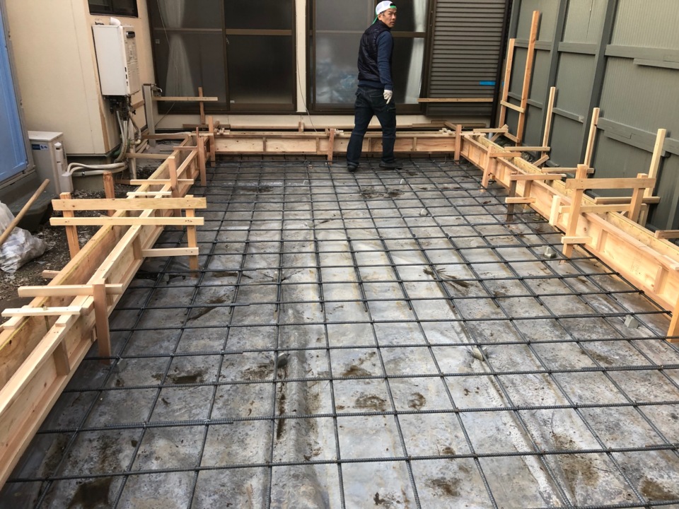 基礎準備ほぼ完了しました