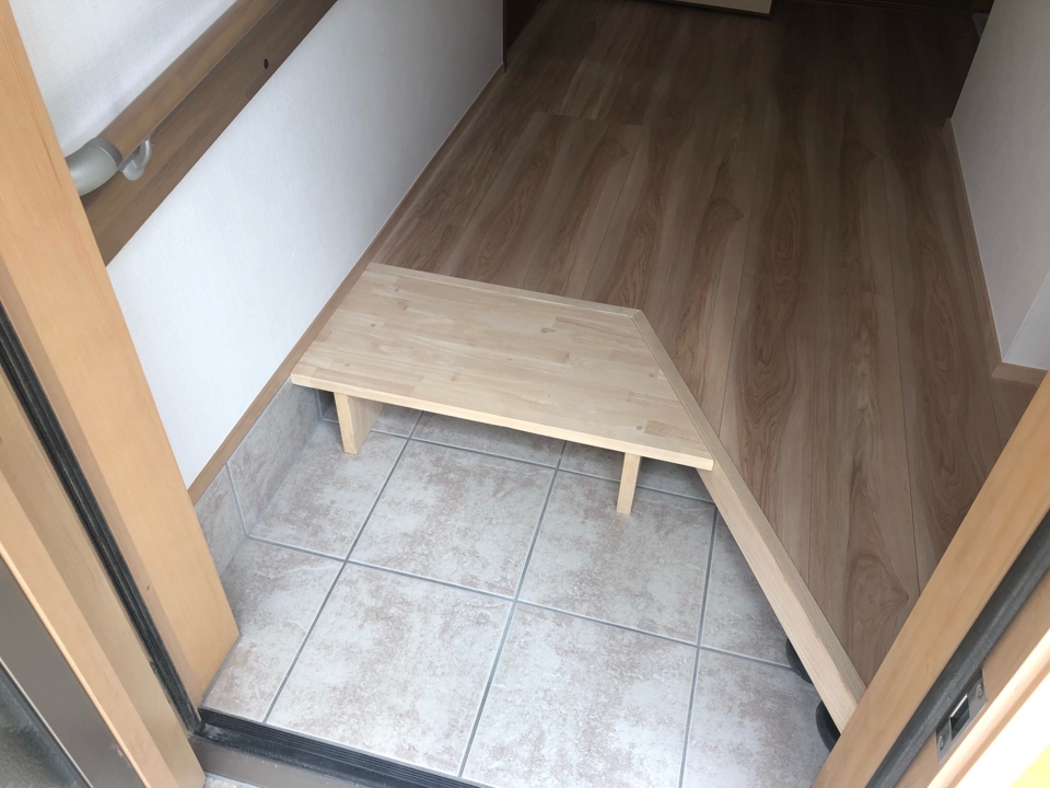車いす昇降補助台