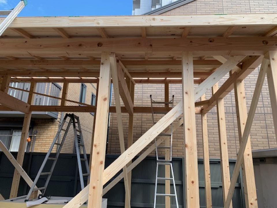 建て込み完了。