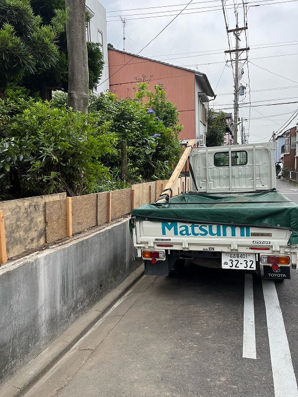 壁撤去工事
