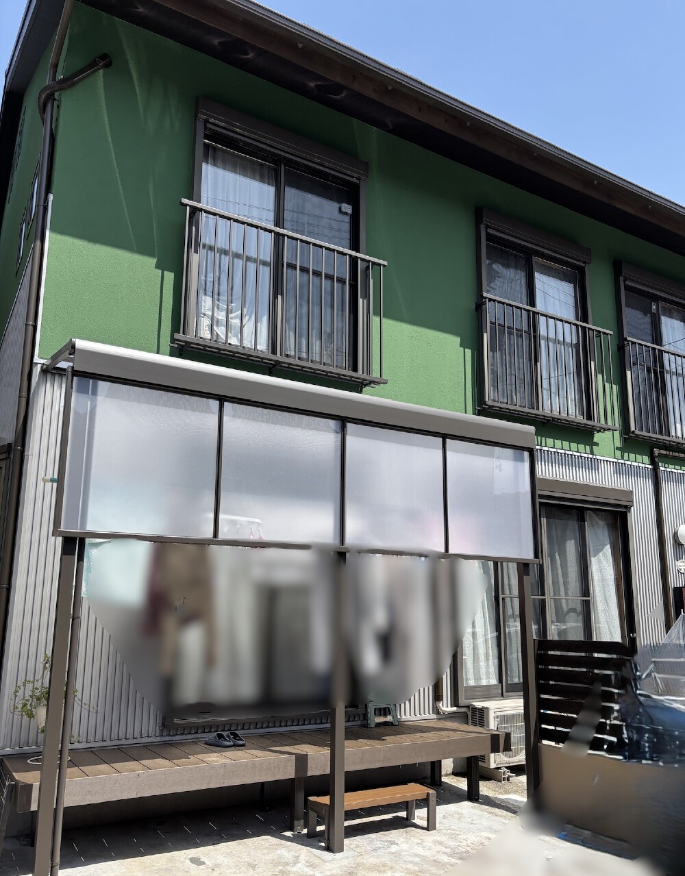 洗濯物干し場