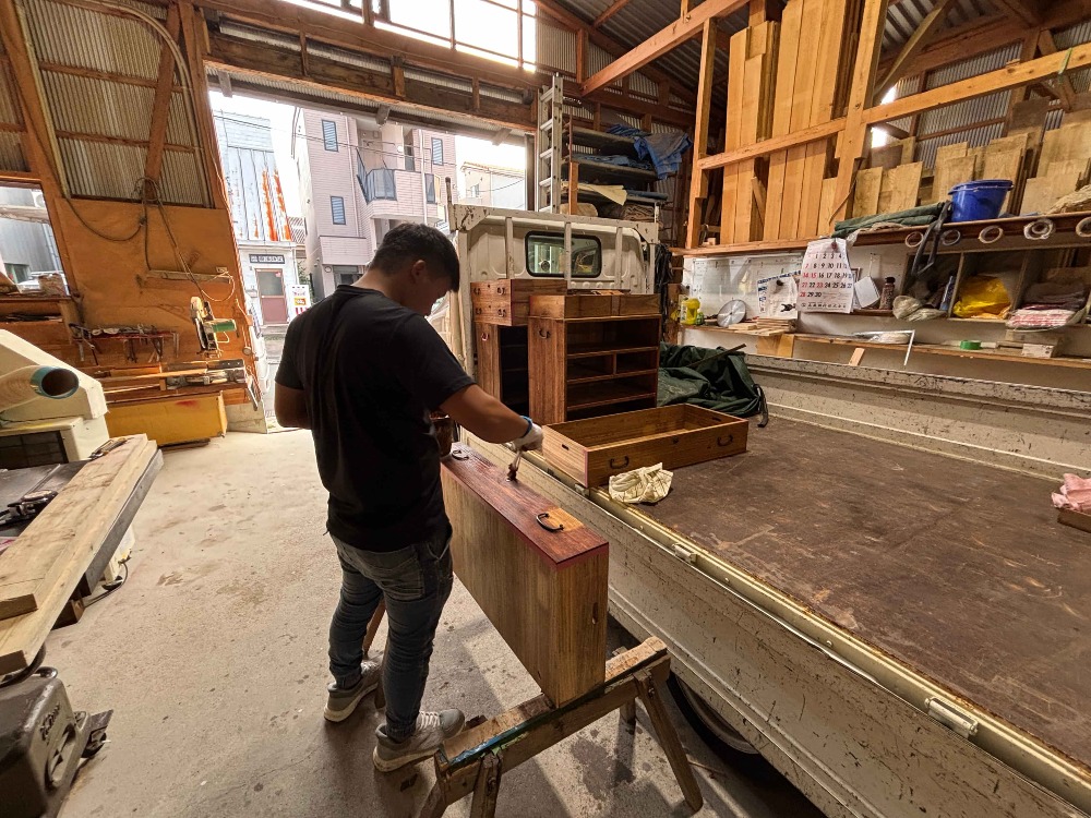 柿渋コート塗装