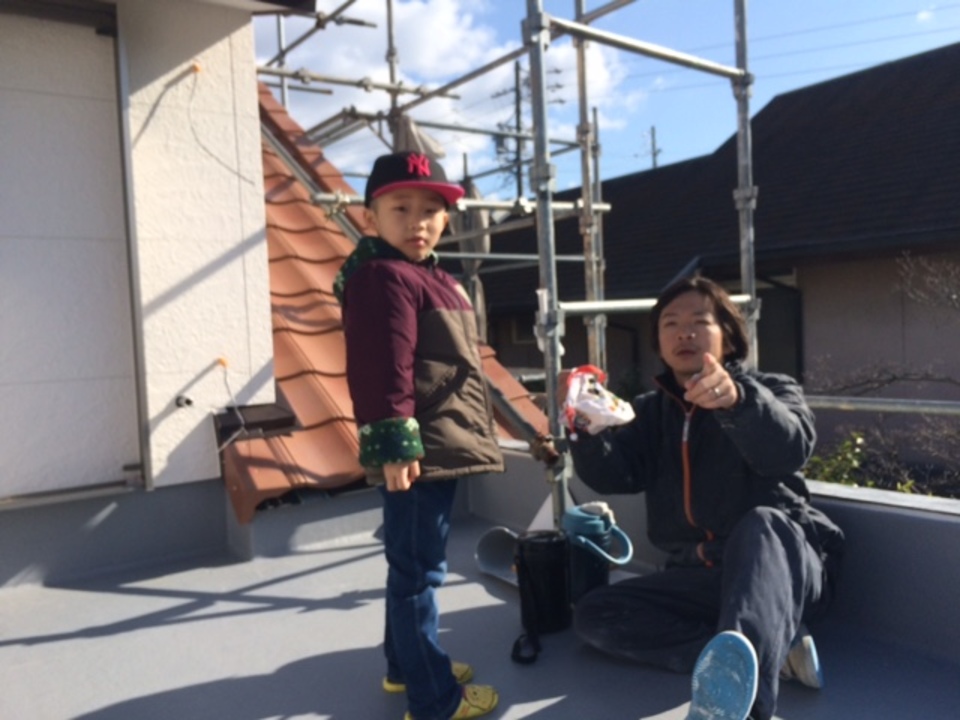 寺西です、今日はしょうたろうくんとランチタイムです！
