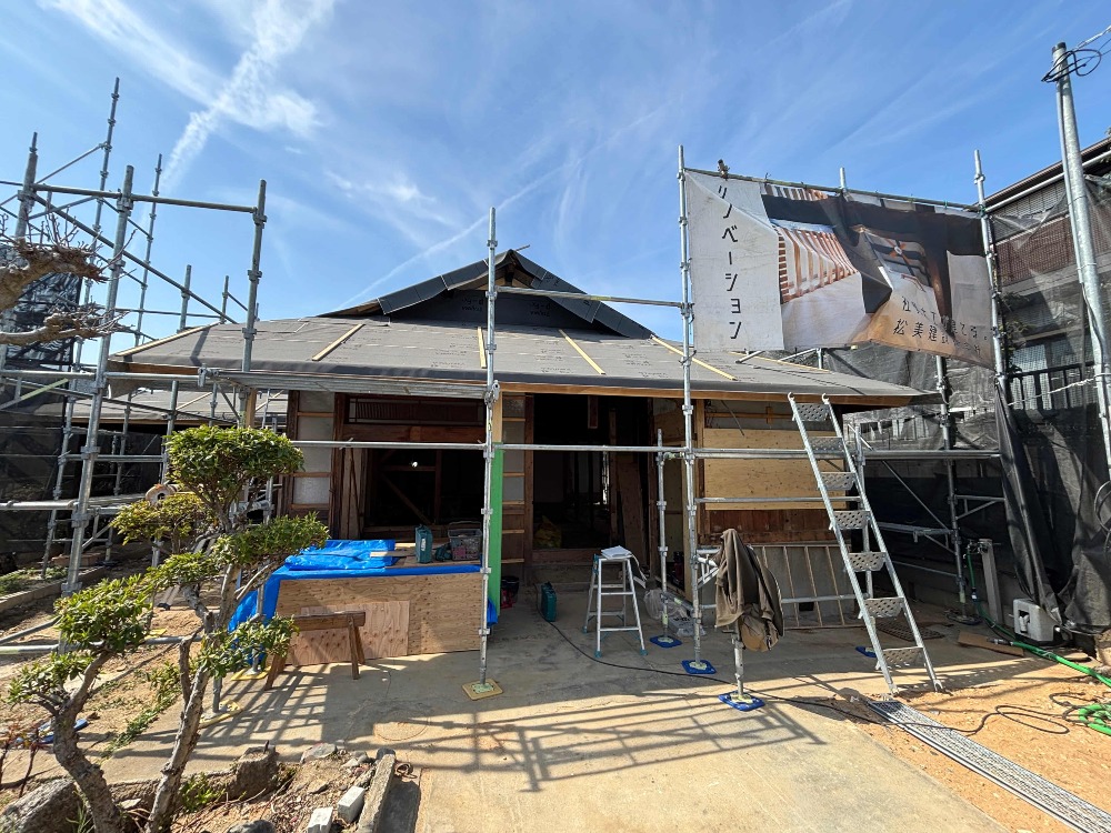 基礎工事に取り掛かりました