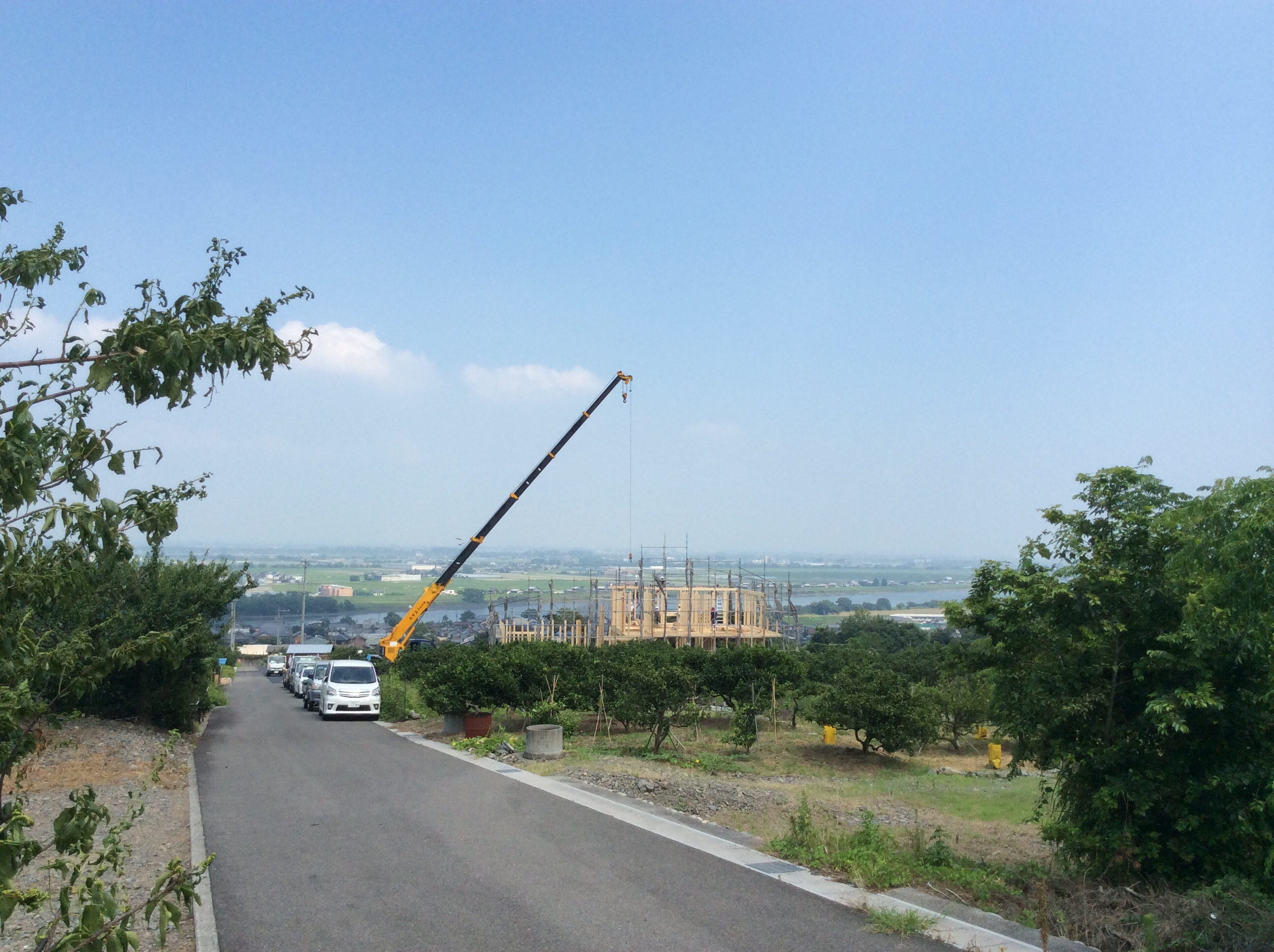 大自然の中、さあ再開です！