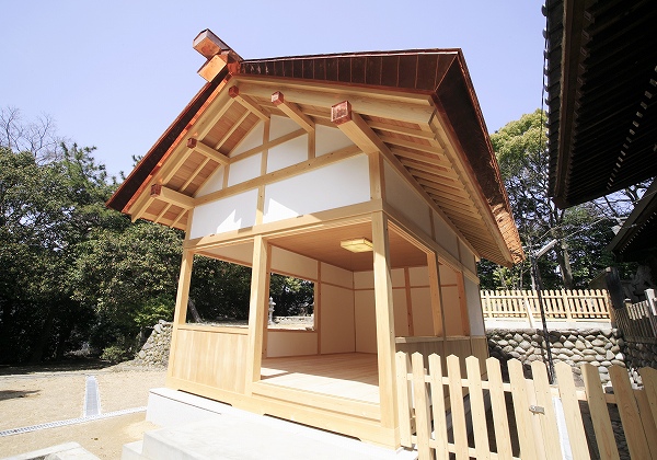 【注文住宅】『野並八剣社・神社の神楽殿を建てました』