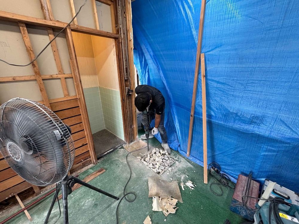 土間斫り