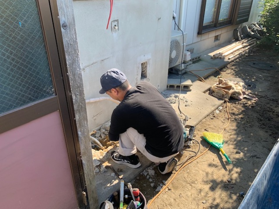 今日から新しい現場が始まりました。よろしくお願いします。