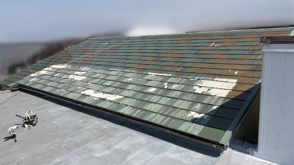 連棟住宅 屋上屋根防水工事