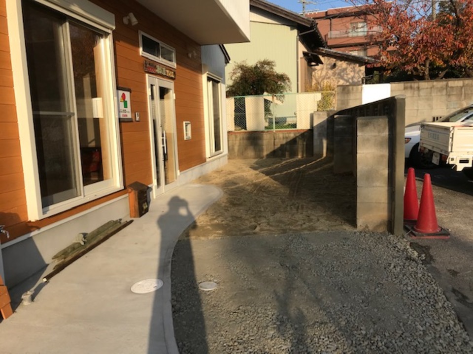 白井です、明日のオープンになんとか間に合いました！