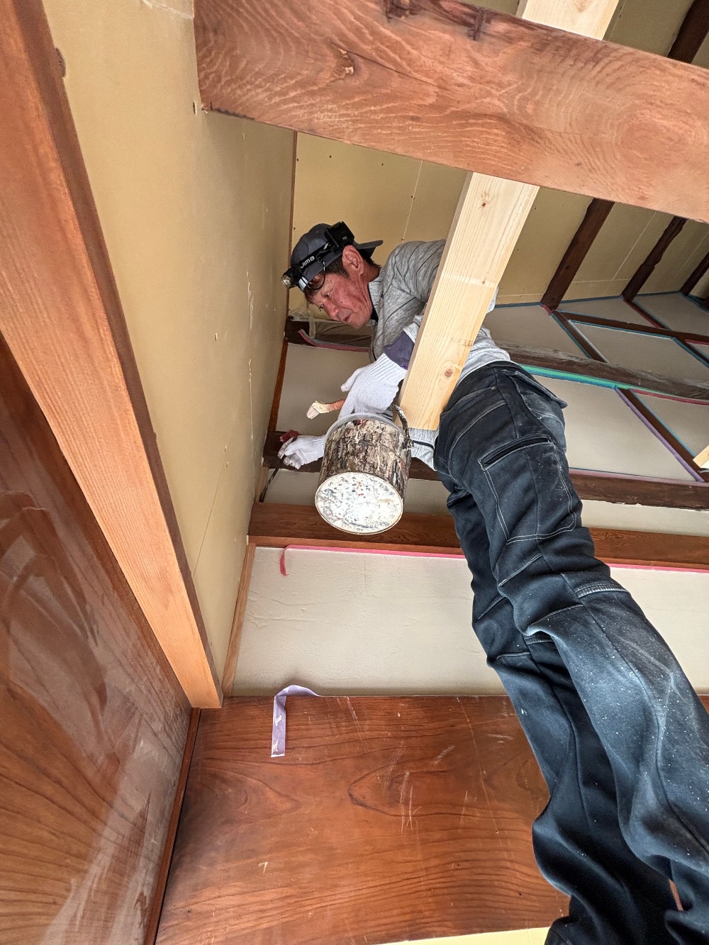 柿渋コート仕上げ