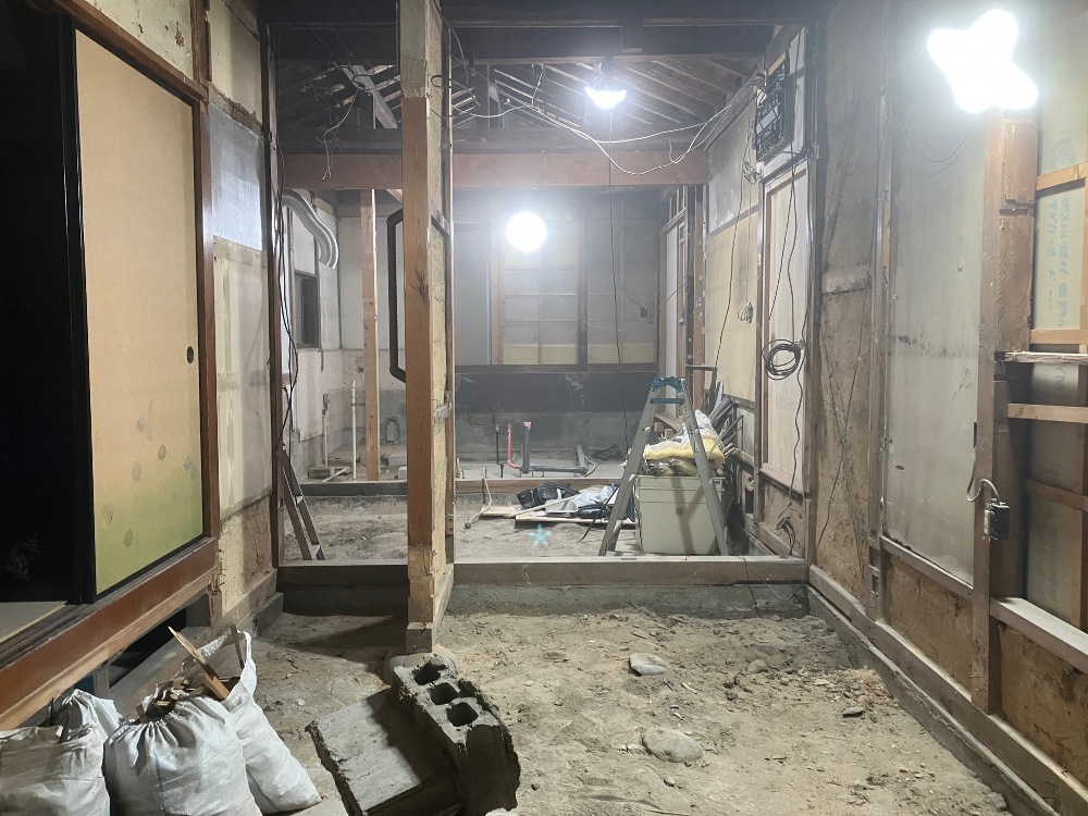 解体も後少しです