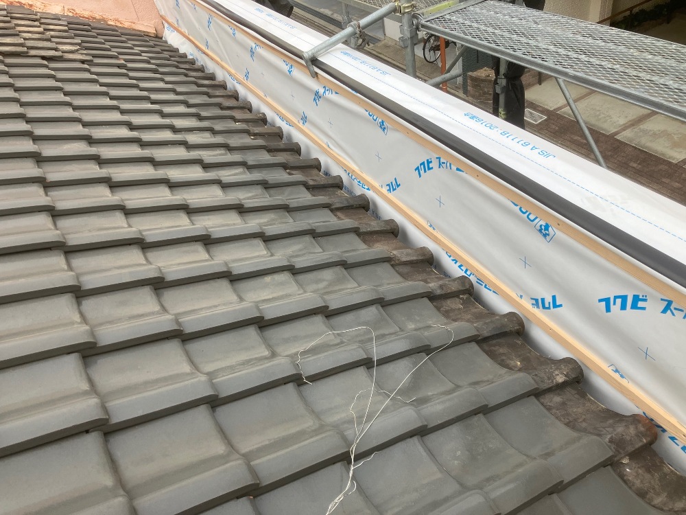  板金下地施工しました