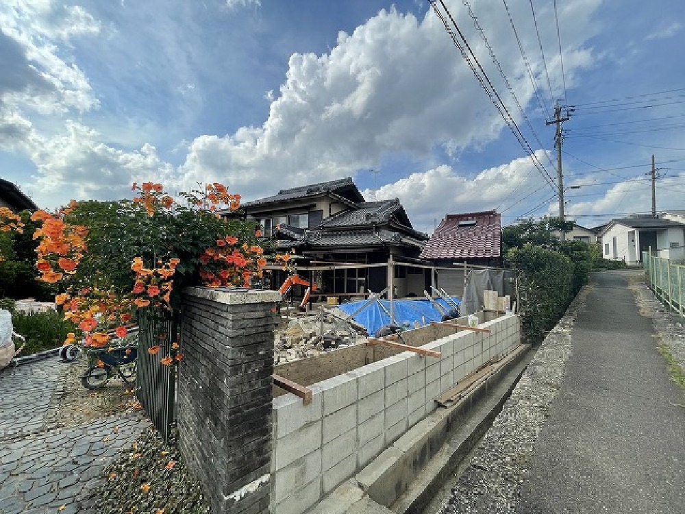 ノウゼンカズラがとても綺麗に咲いています（白井）