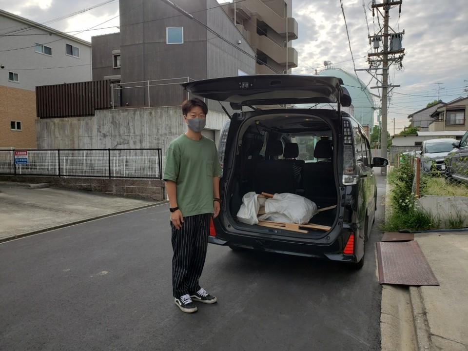 おがくず・端材をもらっていただきました②