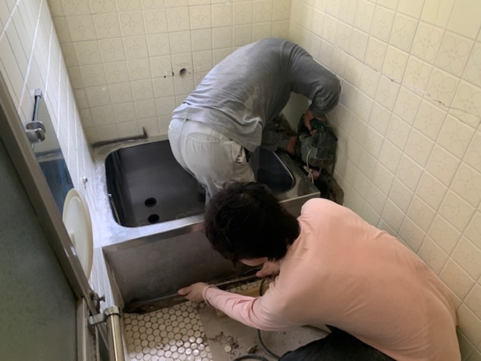 風呂桶交換工事