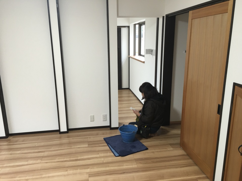 今日はクリーニングです！