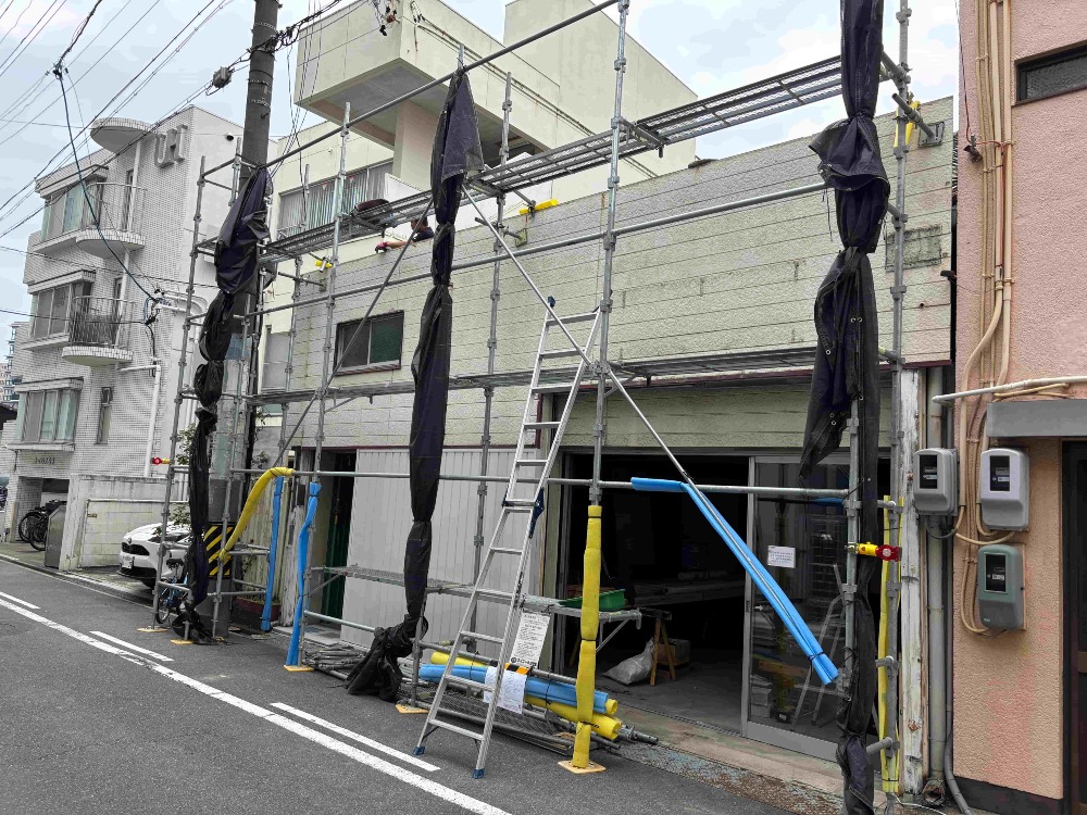 本格的に工事開始しました。