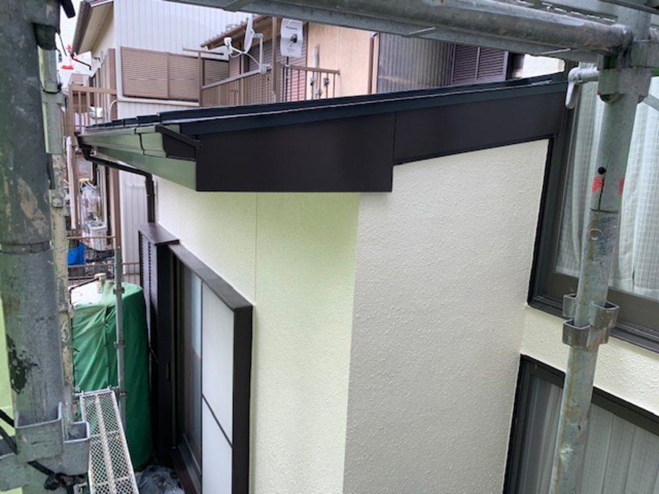 塗装工事もあと少しです（I様邸）