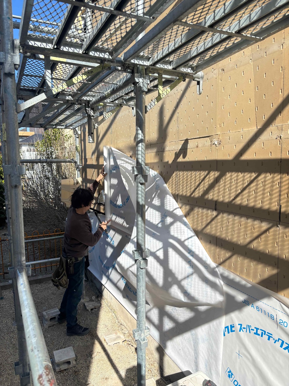 外壁トタン張替え工事