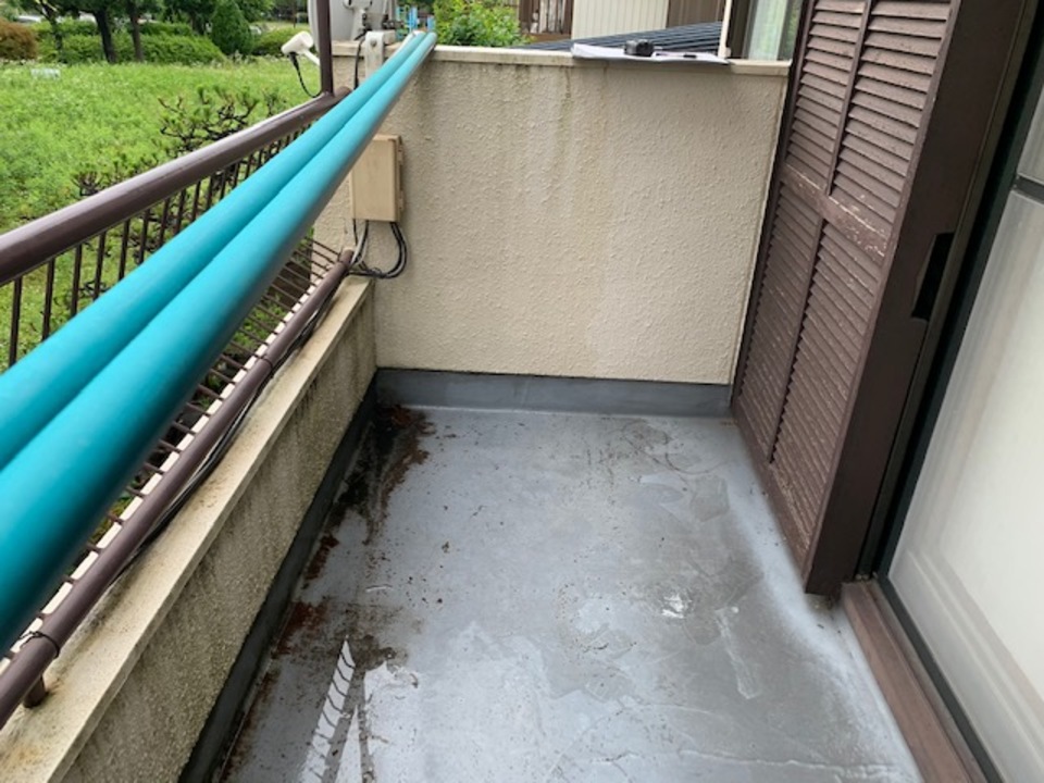 ベランダ防水工事（E様邸）