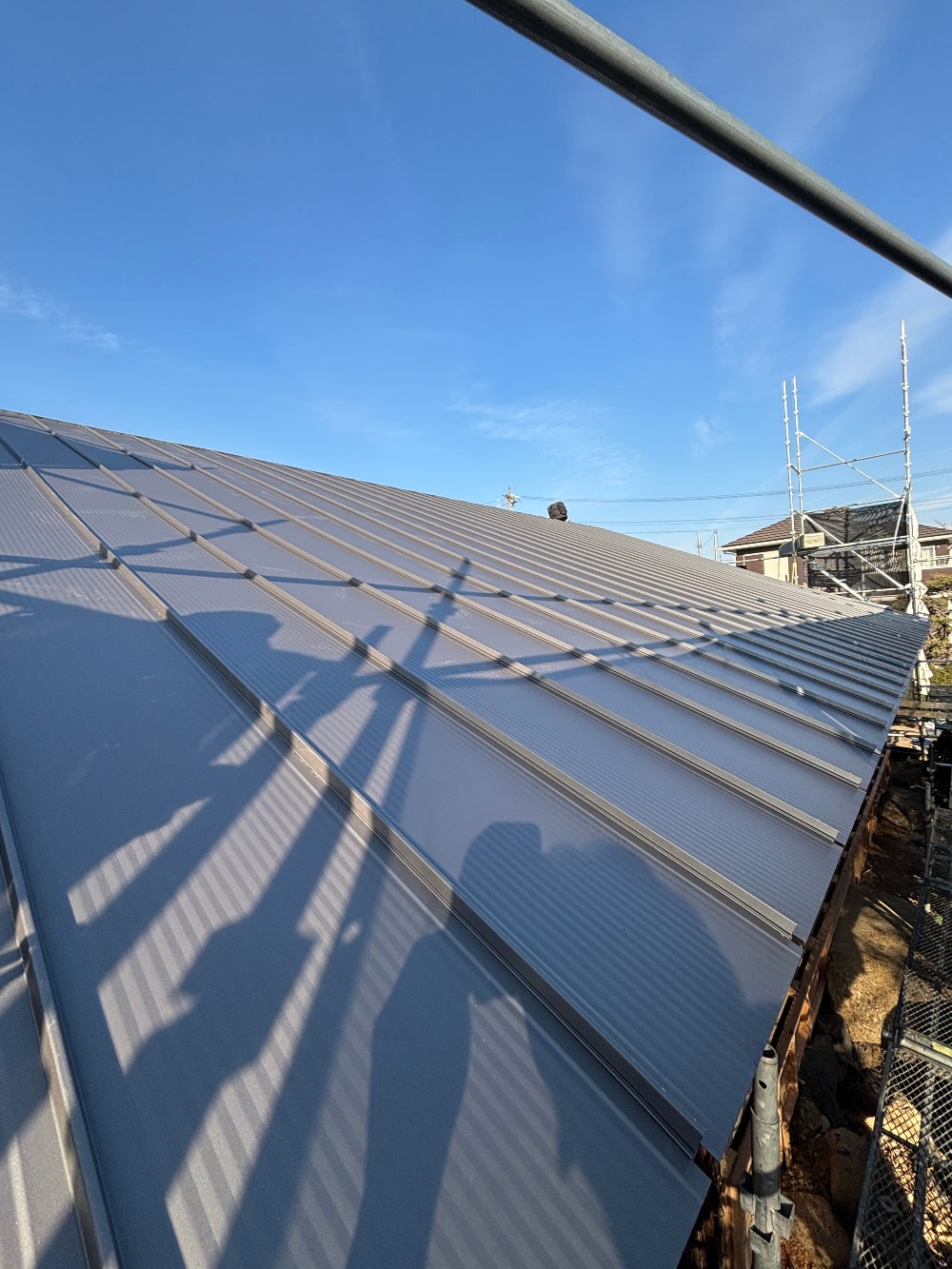 立平葺き屋根工事