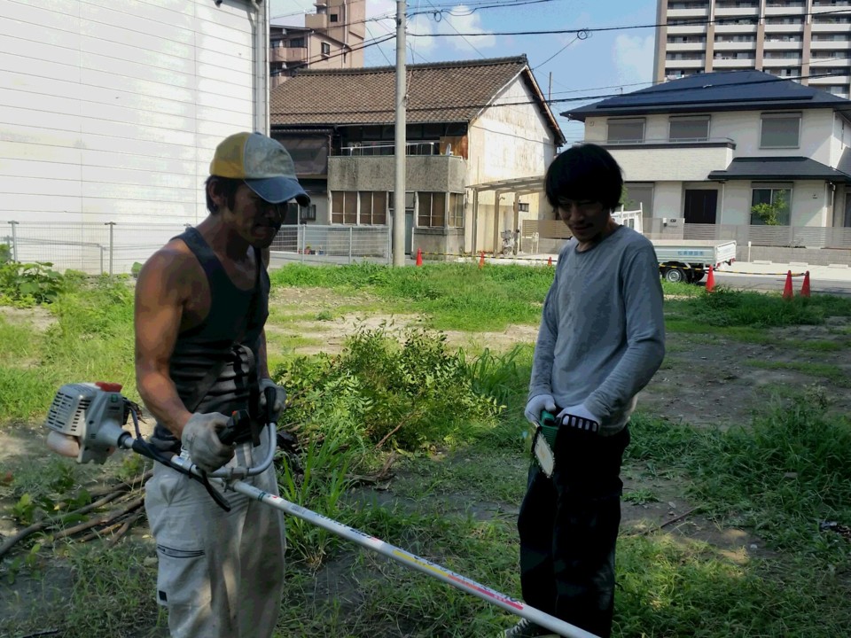 中川です、さあ作業開始です！