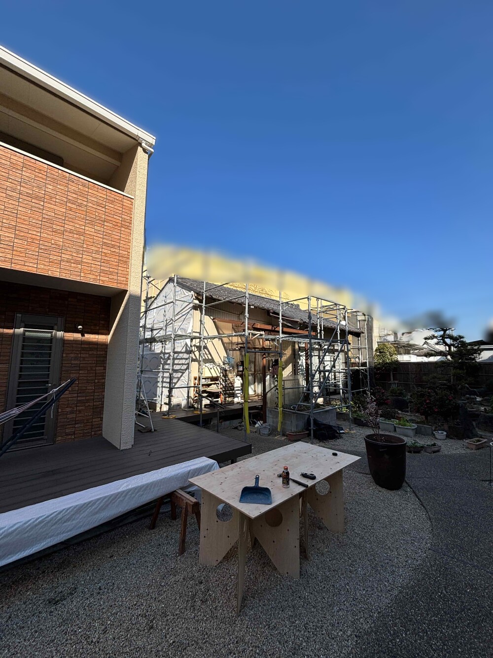 外壁トタン張替え